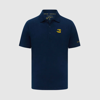 Ayrton Senna Polo Logo - Marine