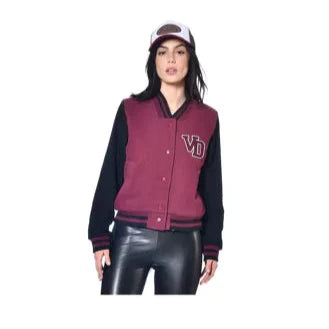 VD Veste Teddy MINI - Bordeaux