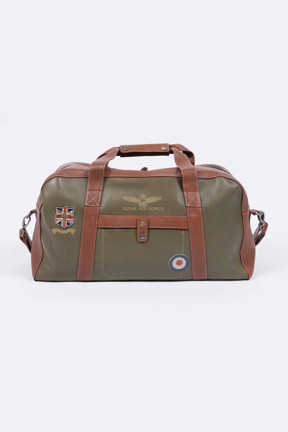 RAF Sac en cuir BRISTOL - KAKI