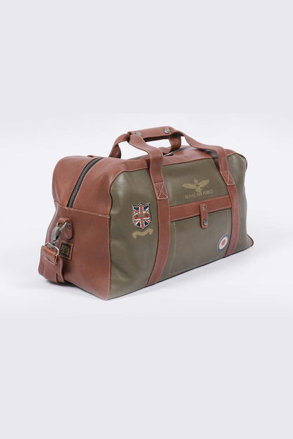 RAF Sac en cuir BRISTOL - KAKI