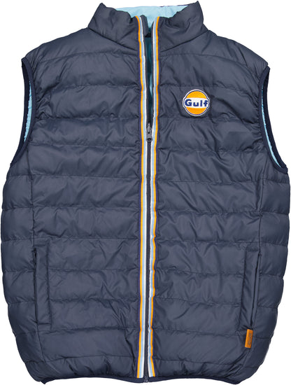 Gulf REVERSO BODYWARMER - Bleu Gulf/Bleu Marine