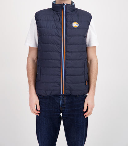 Gulf REVERSO BODYWARMER - Bleu Gulf/Bleu Marine