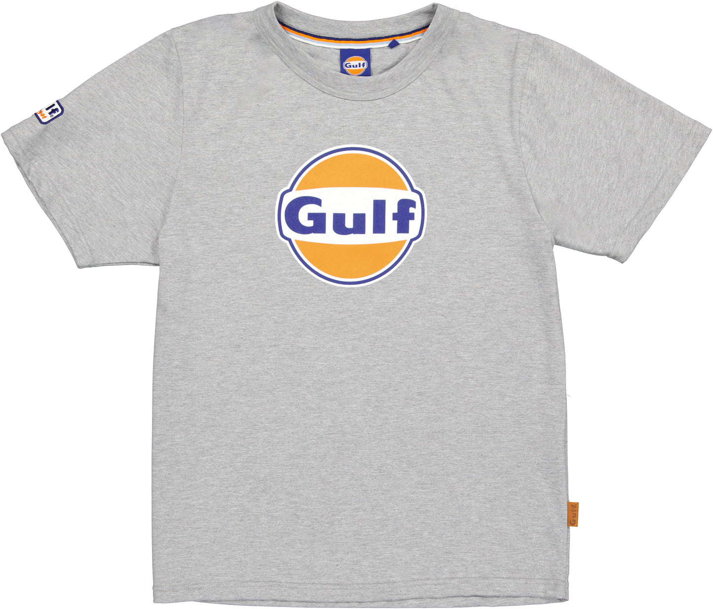 Gulf Tee Shirt LOGO - Gris chiné