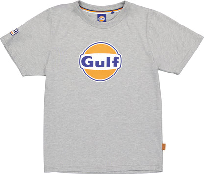 Gulf Tee Shirt LOGO - Gris chiné