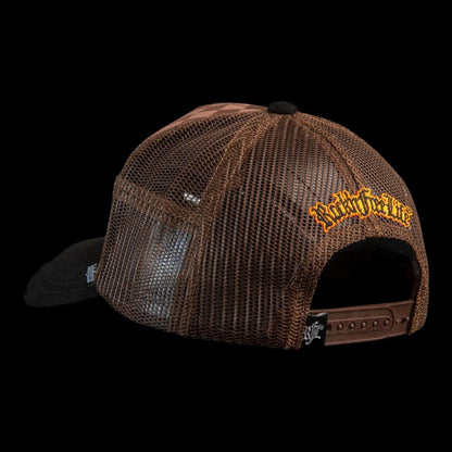 RFL Casquette BROWN ON BLACK