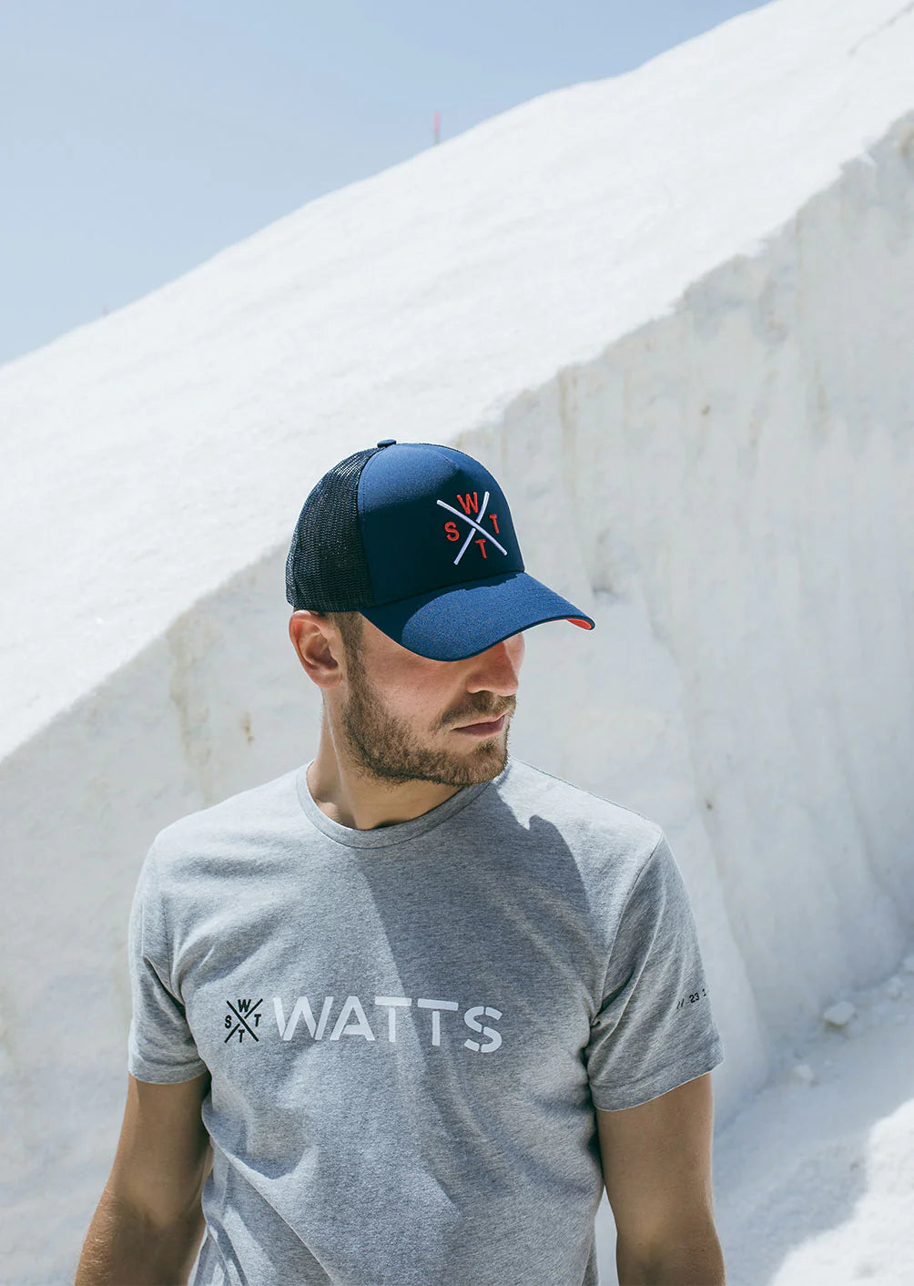 Watts Casquette TRIBE INK NAVY/RED