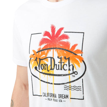 VD Tee Shirt PALM - Blanc