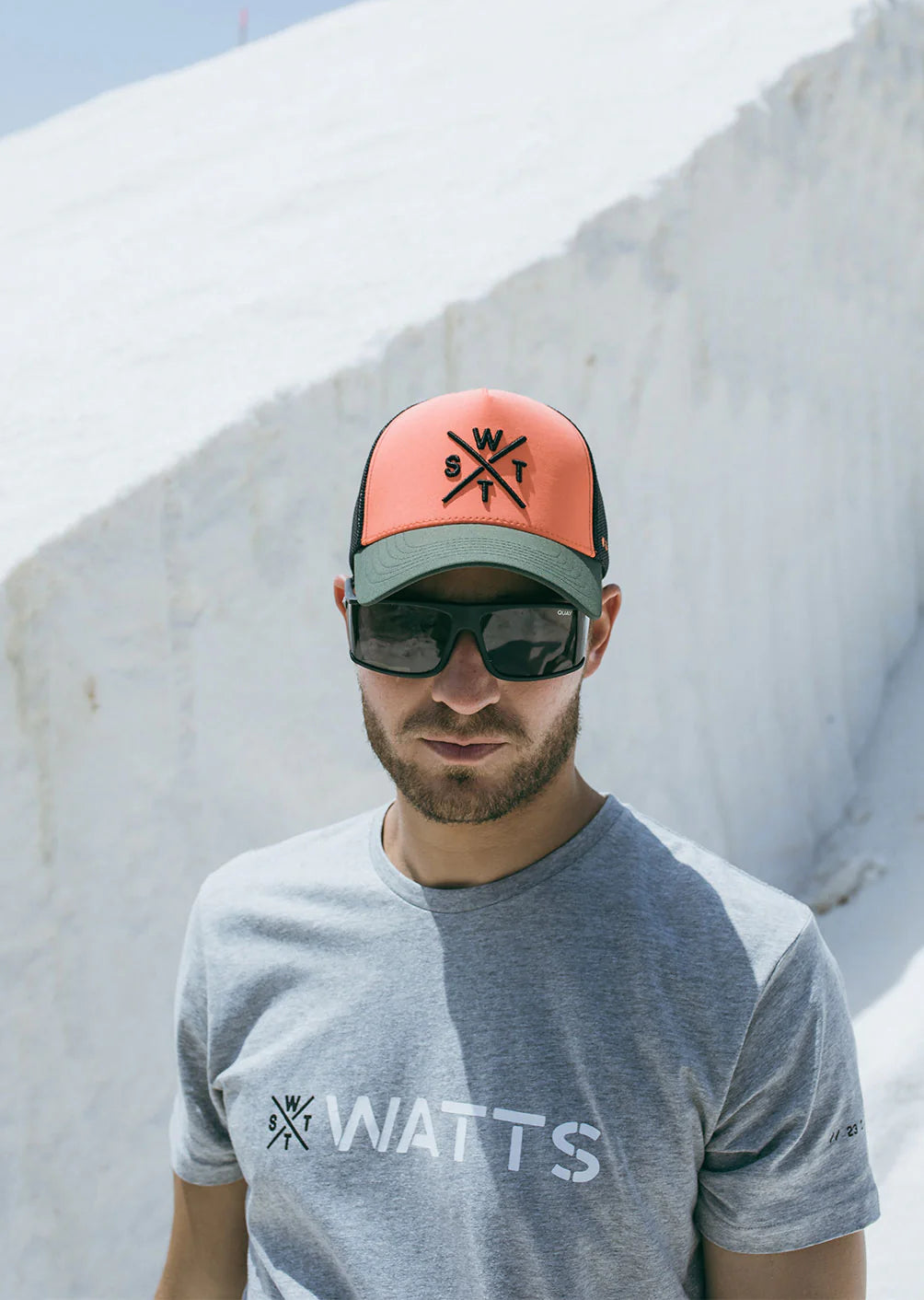 Watts Casquette TRIBE - Deep Forest/Corail