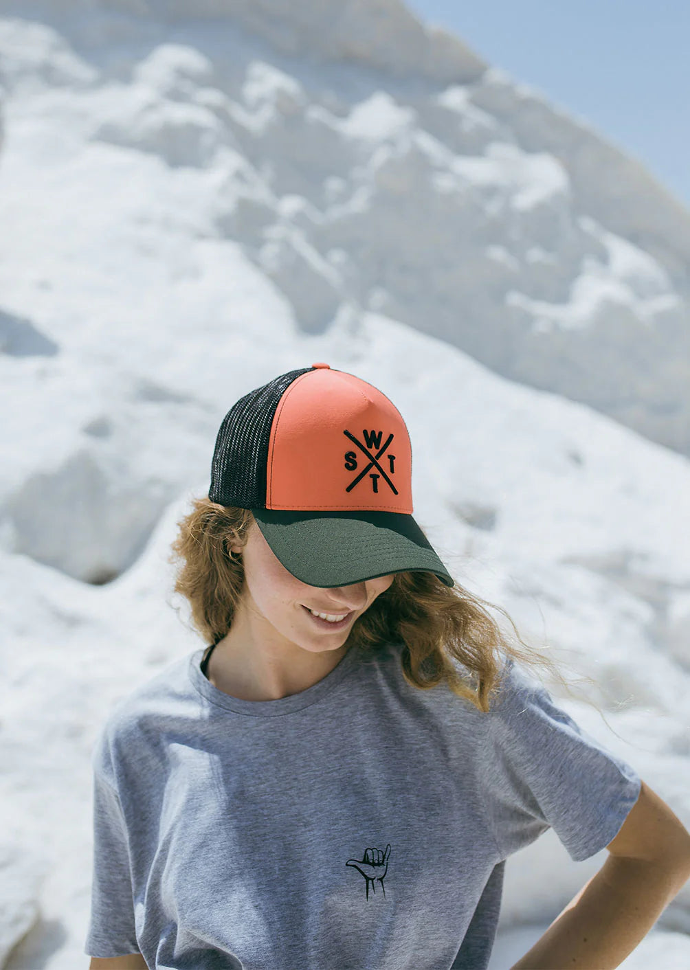 Watts Casquette TRIBE - Deep Forest/Corail