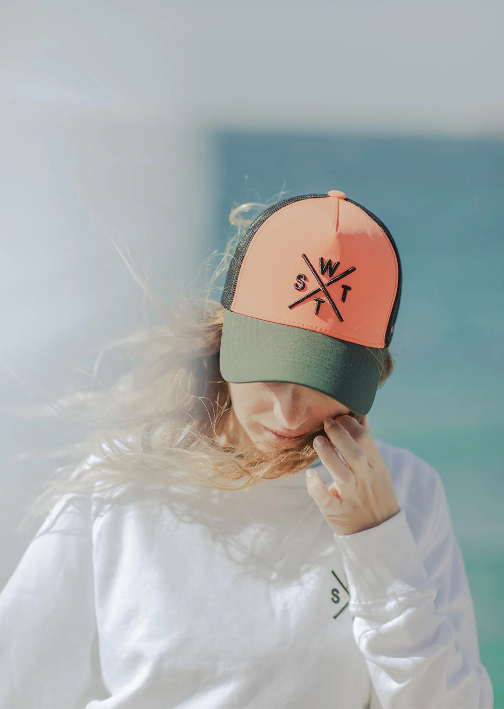 Watts Casquette TRIBE - Deep Forest/Corail