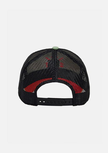 Watts Casquette TRIBE - Vert Sauge/Orange Fluo