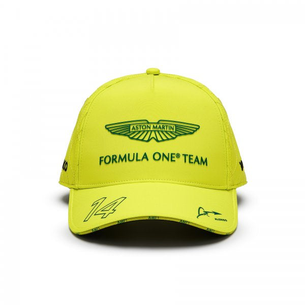 Aston Martin F1 Casquette ALONSO#14 2024 - Citron