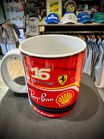 LL Mug Charles Leclerc 2024 Ferrari #16