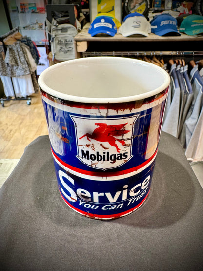 LL Mug Mobilgas Vintage Oil Service