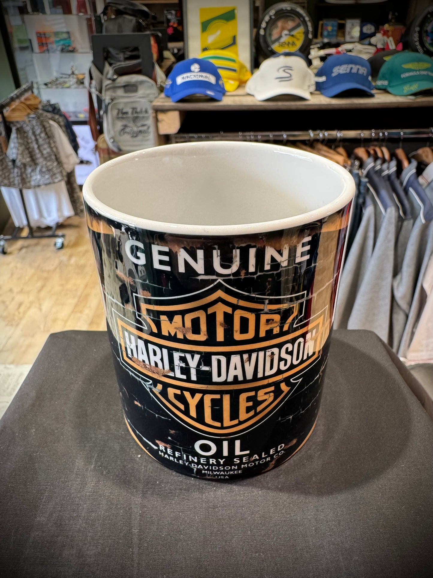 LL Mug Harley Davidson Motor Oil