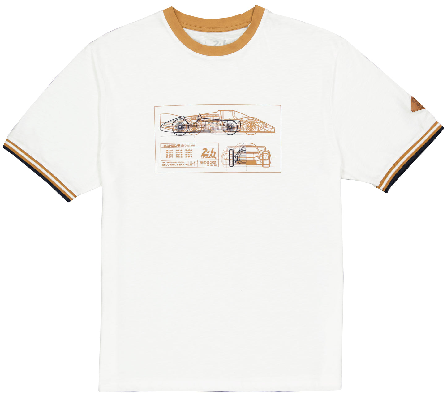 24H Le Mans T-Shirt LEGENDE HERITAGE - ECRU - Du S au 3XL