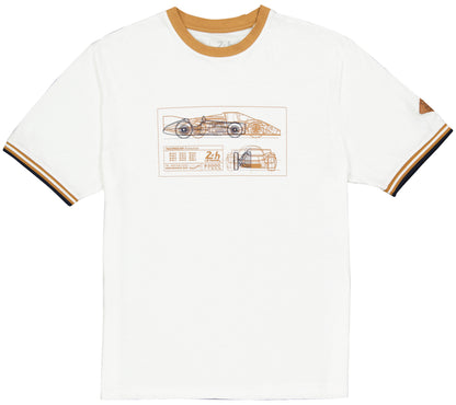 24H Le Mans T-Shirt LEGENDE HERITAGE - ECRU - Du S au 3XL