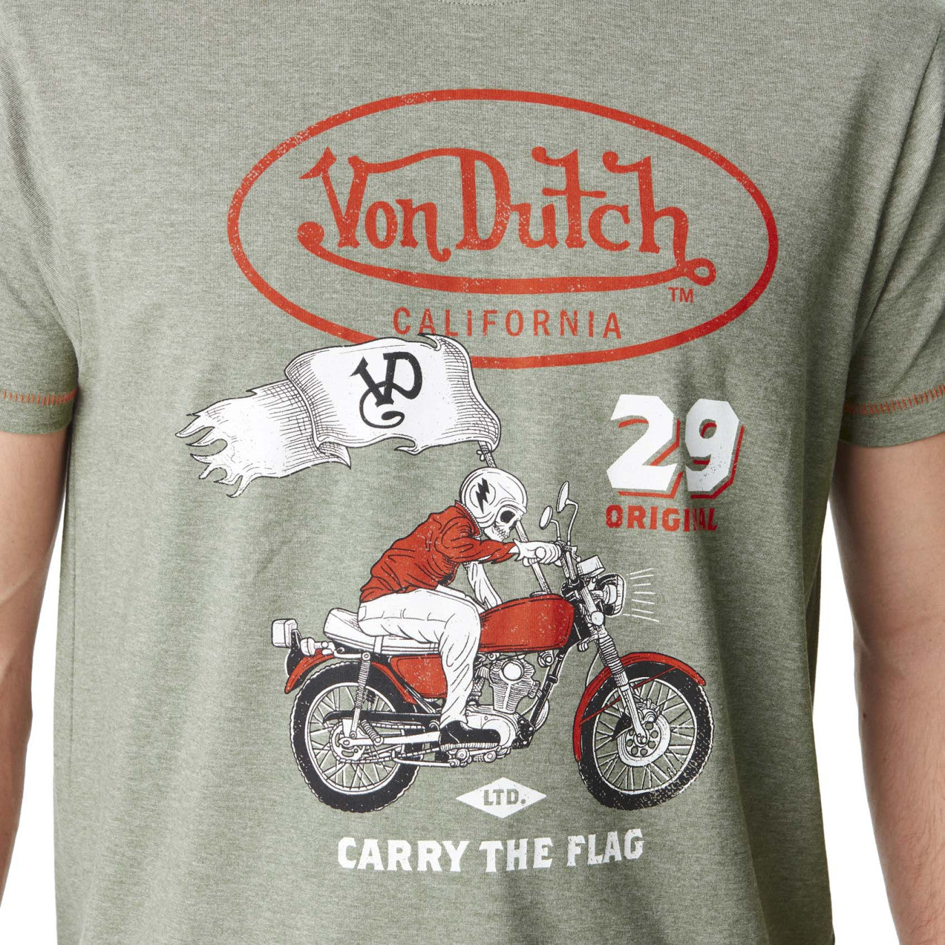 VD Tee Shirt FLAG - Kaki