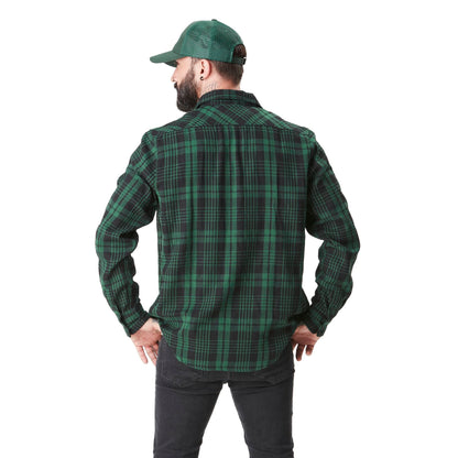 VD Chemise Flanelle à Carreaux JACK - VERT