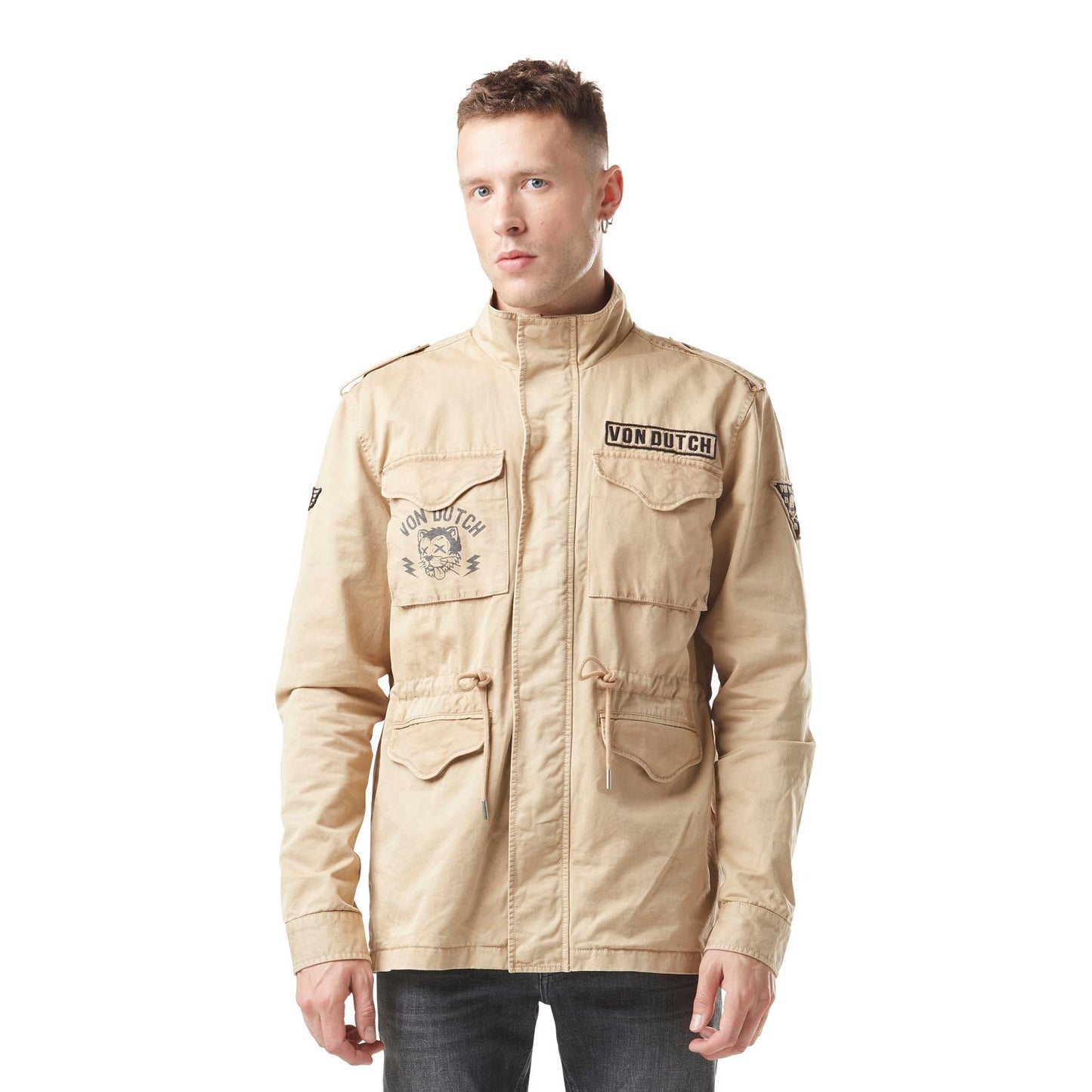 VD Veste Saharienne Militaire M65 - CAMEL