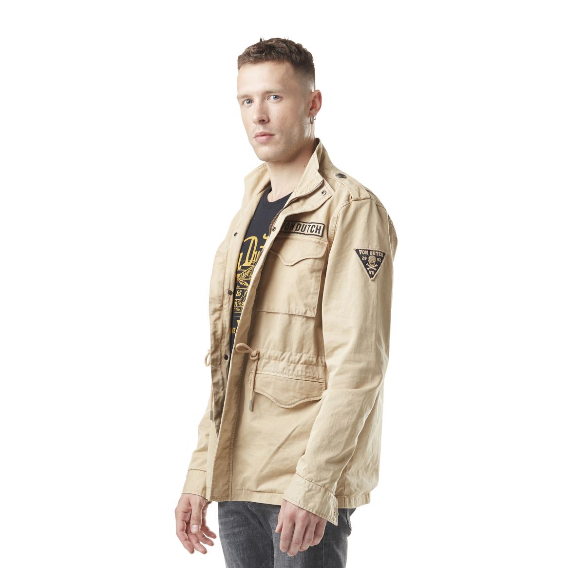 VD Veste Saharienne Militaire M65 - CAMEL