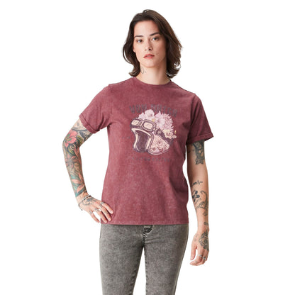 VD Tee Shirt HEL - Bordeaux