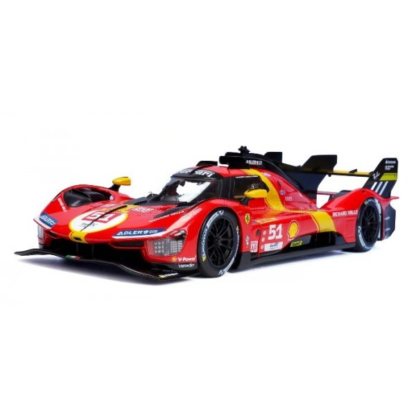 SF 499P Turbo V6 Team Ferrari AF Corse N°51 VAINQUEUR 24H DU MANS 2023 SIGNATURE